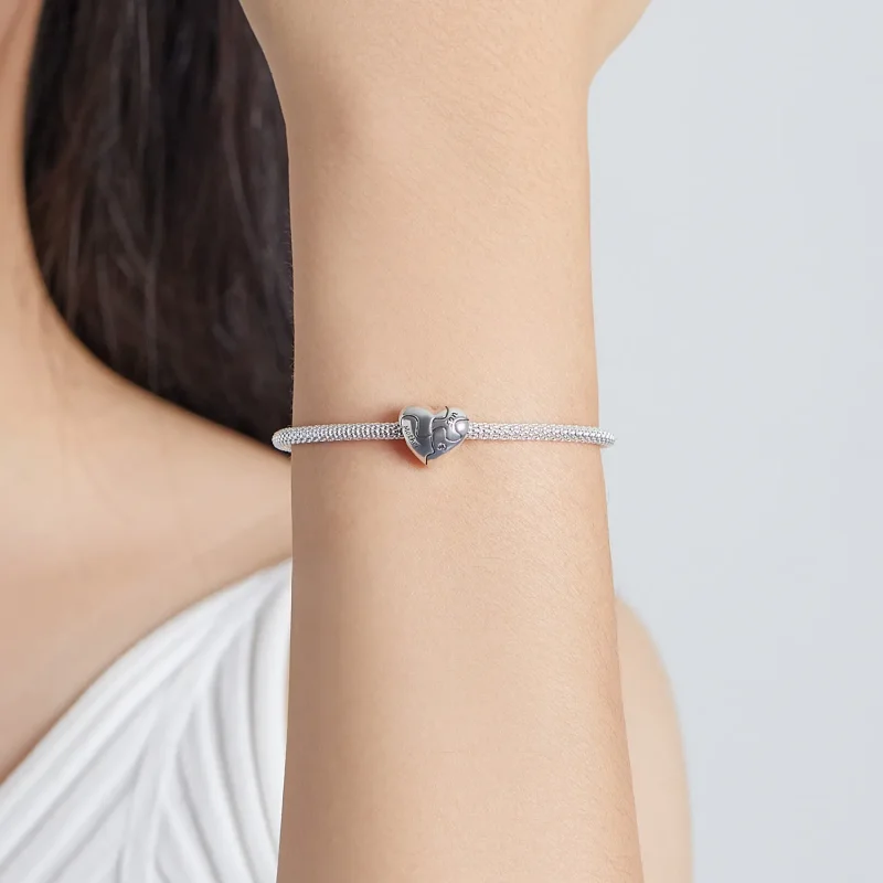 (image for) Pandora Style Love Puzzle Charm - SCC1976 - View 5