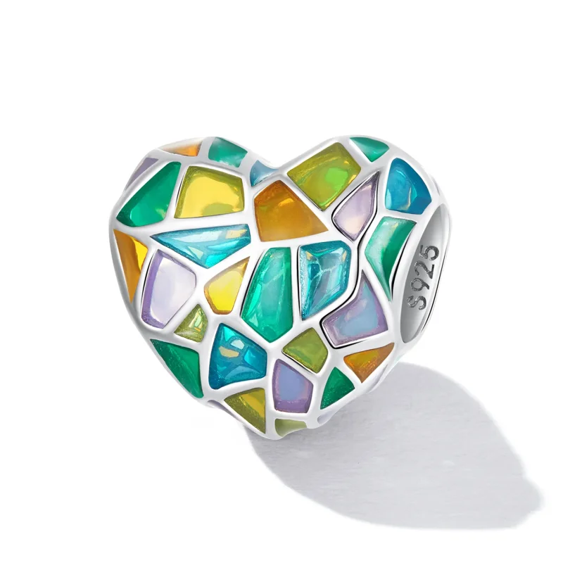 (image for) Pandora Style Love Window Charm - SCC2266 - View 2