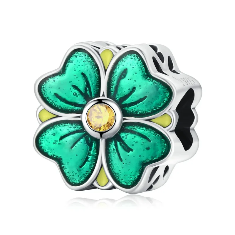 (image for) Pandora Style Lucky Clover Charm - SCC2018