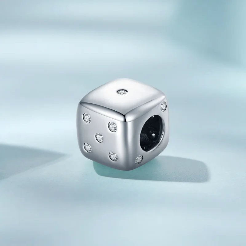 (image for) Pandora Style Lucky Dice Charm - SCC2362 - View 2