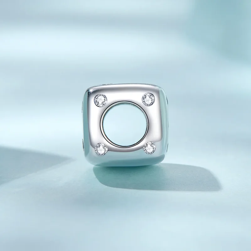 (image for) Pandora Style Lucky Dice Charm - SCC2362 - View 3