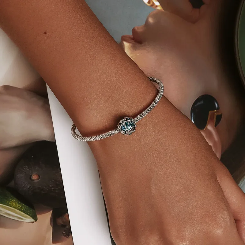(image for) Pandora Style Lucky Hand Charm - BSC565 - View 5