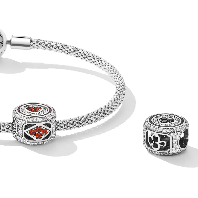 (image for) Pandora Style Lucky Heart Charm - BSC620 - View 5