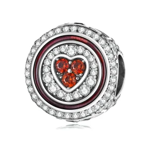 (image for) Pandora Style Lucky Heart Charm - BSC620