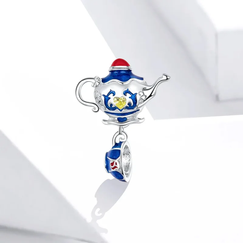 (image for) Pandora Style Magic Teapot Charm - BSC318 - View 2