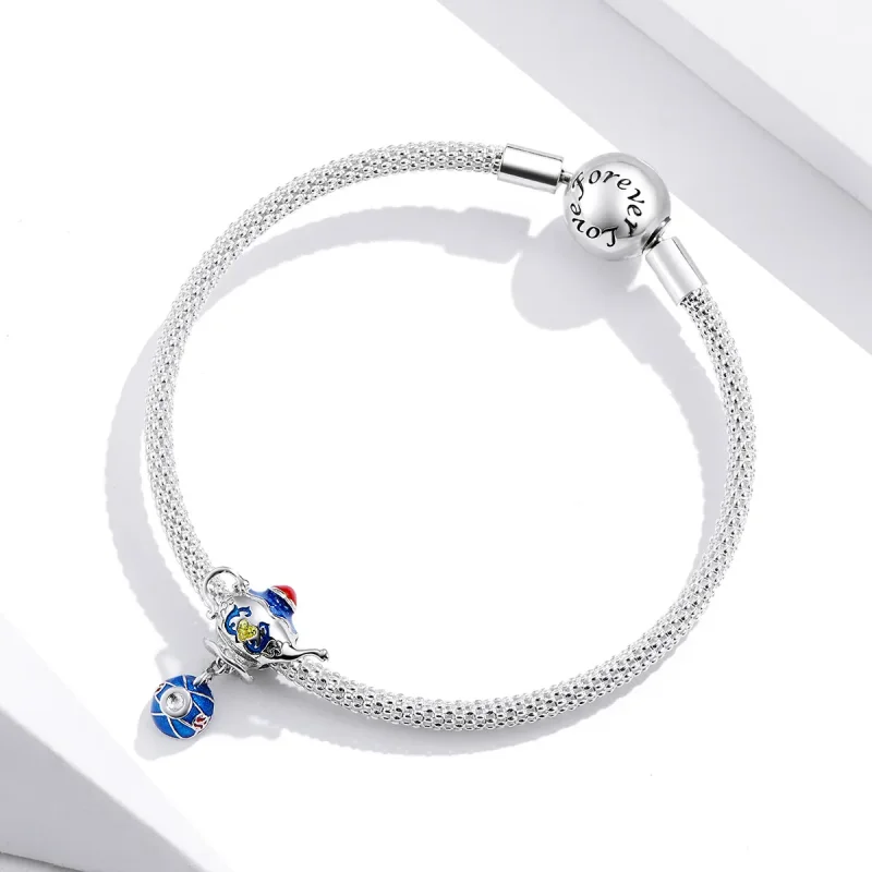 (image for) Pandora Style Magic Teapot Charm - BSC318 - View 4