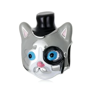 (image for) Pandora Style Magician Shorthair Cat Charm - SCC2091