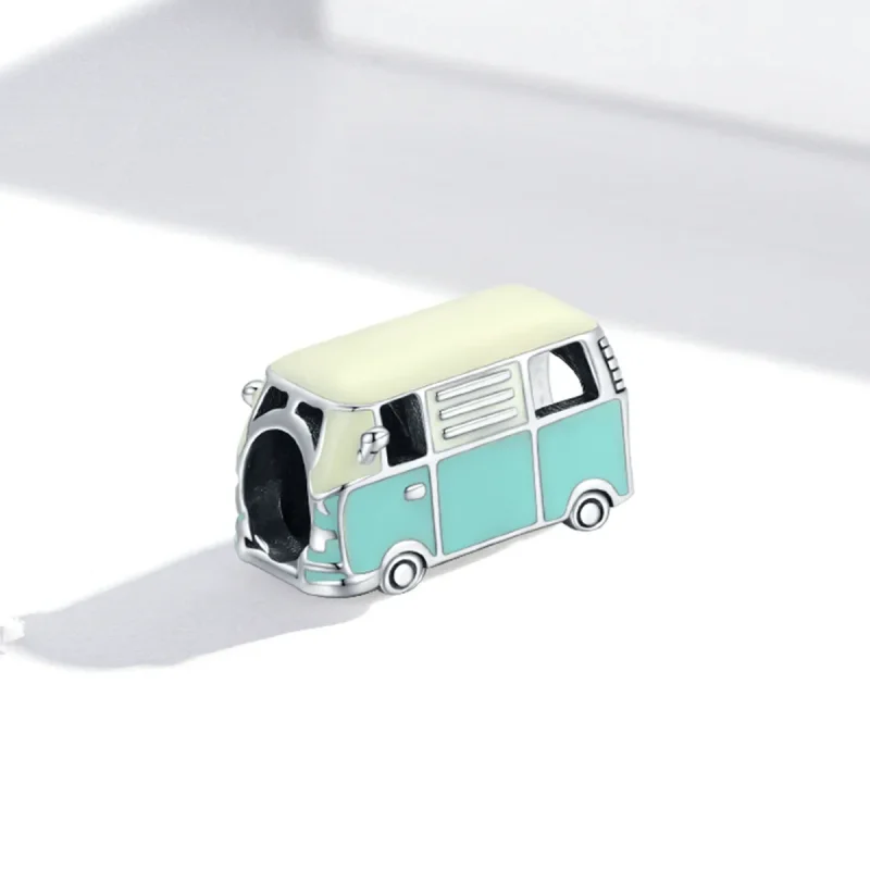 (image for) Pandora Style Mini Bus Charm - SCC1972 - View 2