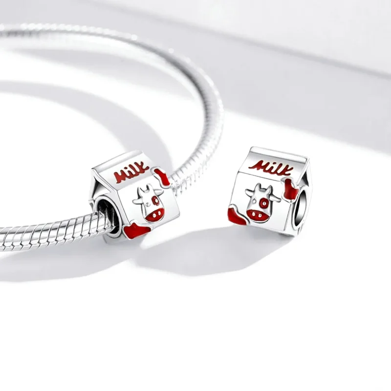 (image for) Pandora Style Mini Milk Charm - SCC1945 - View 3