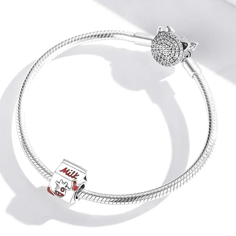 (image for) Pandora Style Mini Milk Charm - SCC1945 - View 4