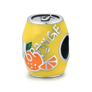 (image for) Pandora Style Mini Orange Juice Charm - SCC1948