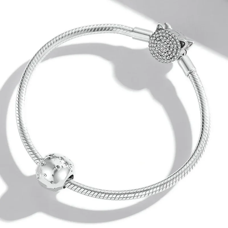 (image for) Pandora Style Moon Charm - SCC2059 - View 3