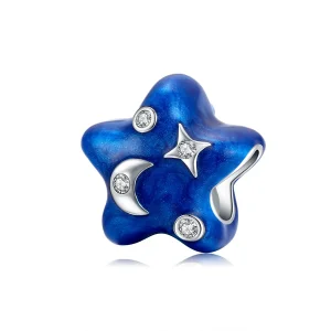 (image for) Pandora Style Moonlight Starry Sky Charm - BSC178