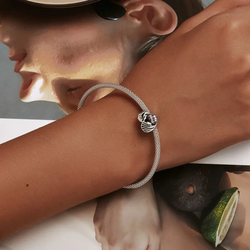 (image for) Pandora Style Mother and Daughter Love Silhouette Charm - BSC575 - View 6