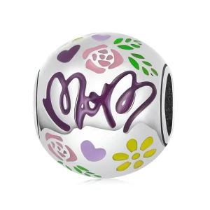 (image for) Pandora Style Mother's Day - Color Doodles Charm - BSC595