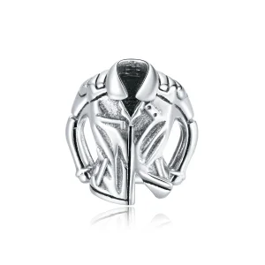 (image for) Pandora Style Motorcycle Suit Charm - BSC385