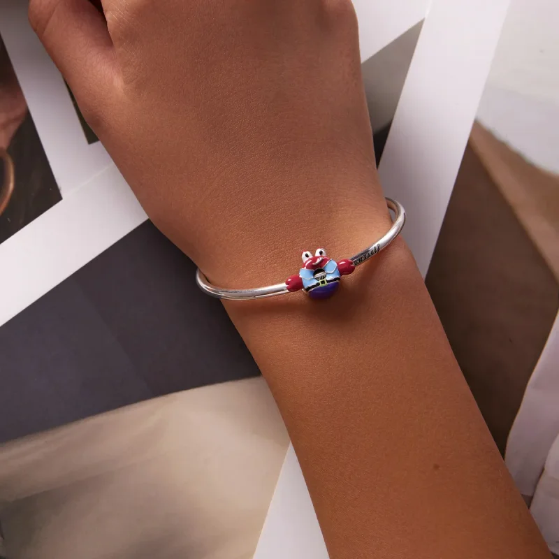 (image for) Pandora Style Mr. Crab Donuts Charm - SCC2170 - View 5