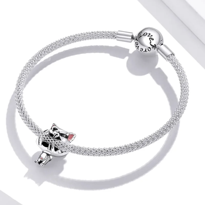 (image for) Pandora Style Mr Wolf Charm - SCC1891 - View 3