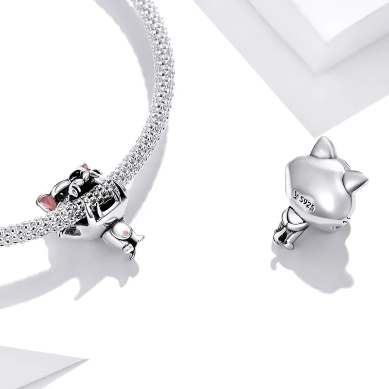 (image for) Pandora Style Mr Wolf Charm - SCC1891 - View 4
