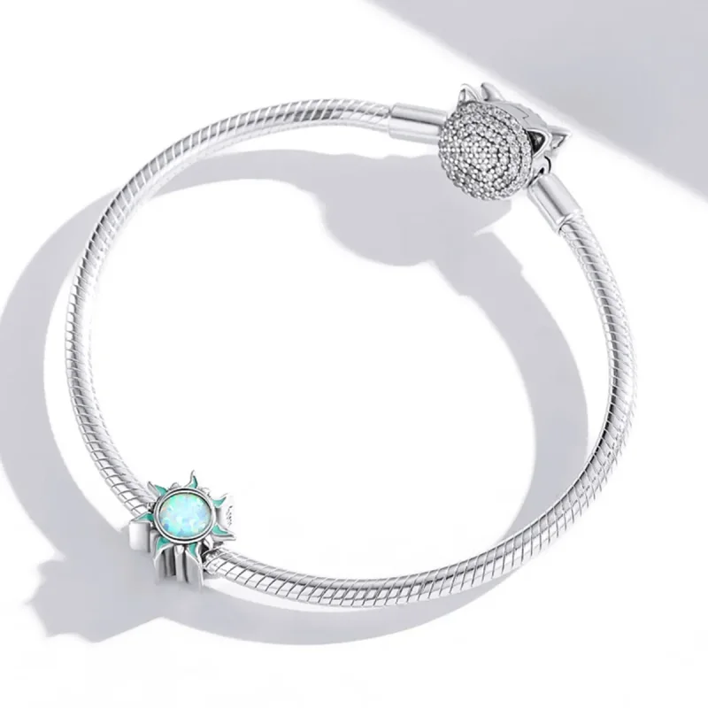 (image for) Pandora Style Opal Little Sun Charm - BSC509 - View 4