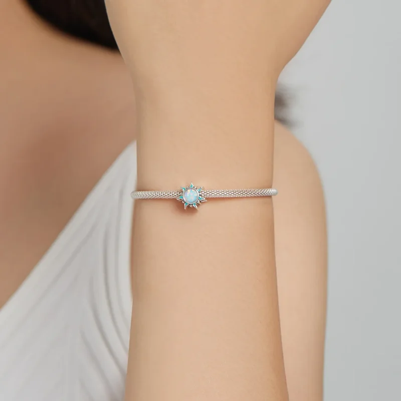 (image for) Pandora Style Opal Little Sun Charm - BSC509 - View 5