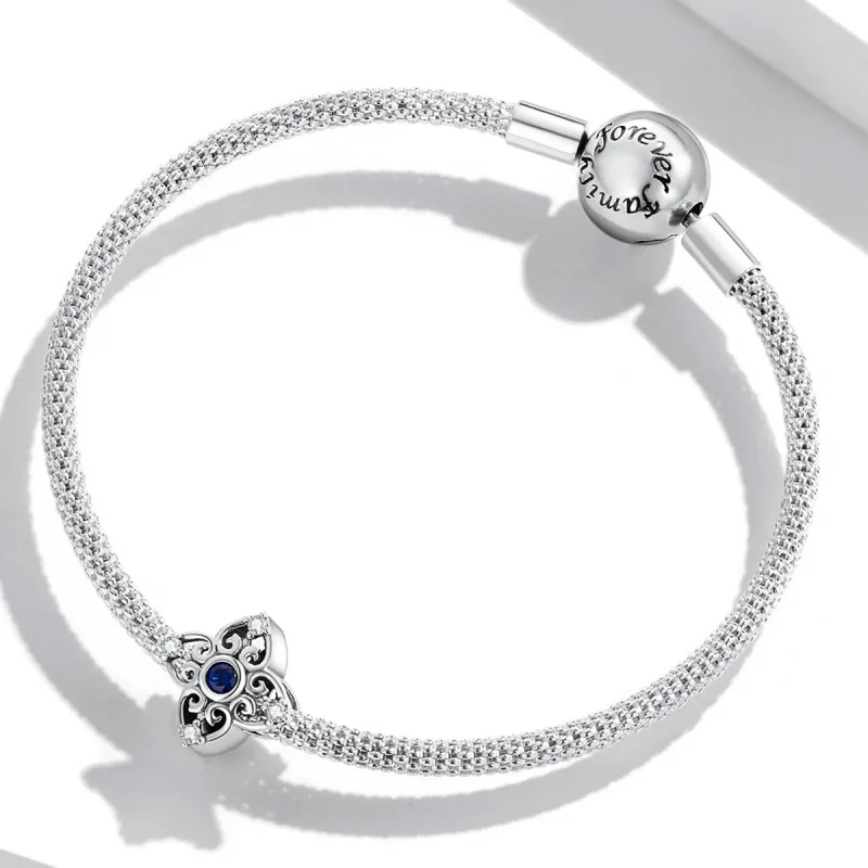 (image for) Pandora Style Openwork Retro Pattern Charm - SCC2128 - View 3