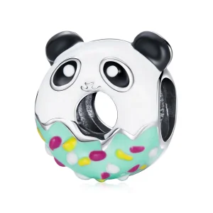 (image for) Pandora Style Panda Donuts Charm - SCC1875