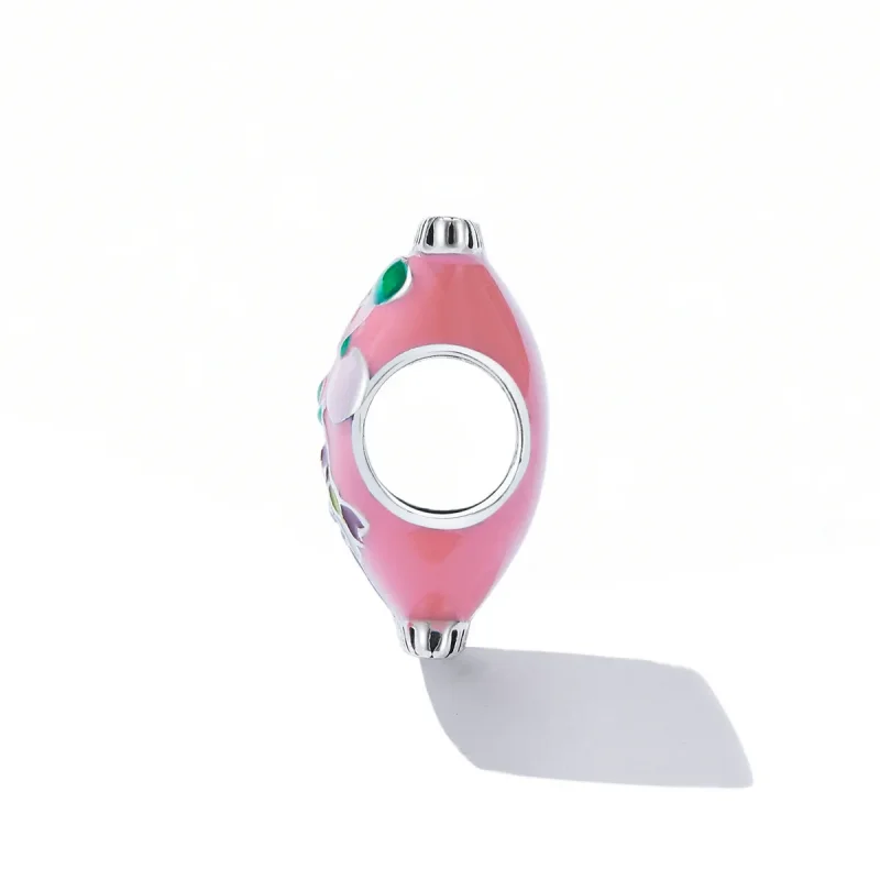 (image for) Pandora Style Peach Candy Charm - SCC2198 - View 3