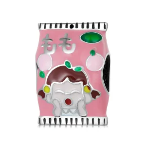 (image for) Pandora Style Peach Candy Charm - SCC2198