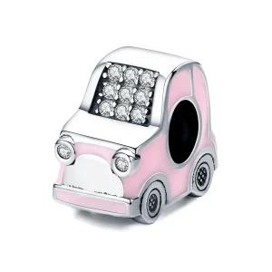 (image for) Pandora Style Pink Car Charm - SCC1380