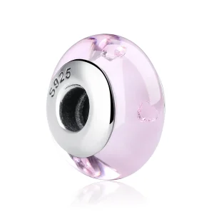 (image for) Pandora Style Pink Murano Glass Charm - SCZ003