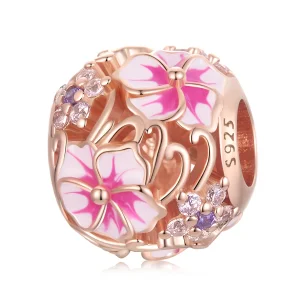 (image for) Pandora Style Pink Sakura Charm - BSC643