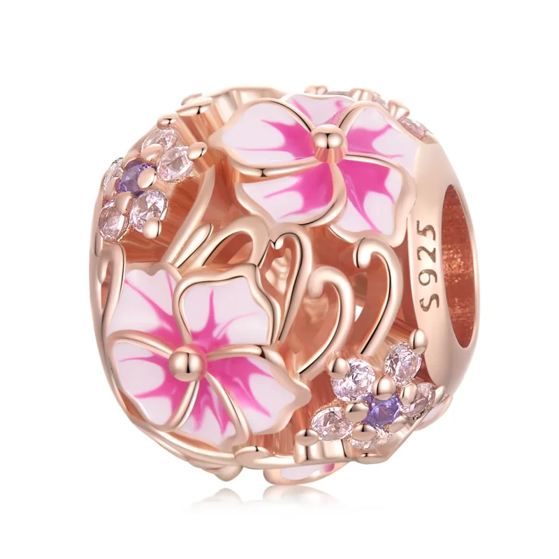 (image for) Pandora Style Pink Sakura Charm - BSC643