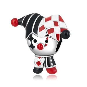 (image for) Pandora Style Poker Clown Charm - SCC2237