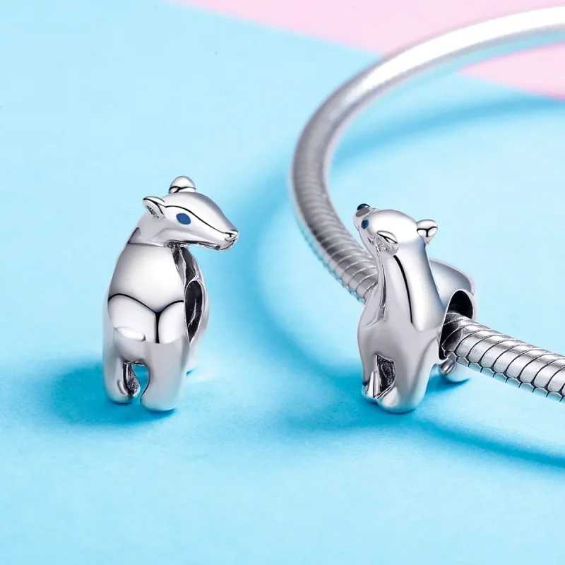(image for) Pandora Style Polar Bear Charm - BSC058 - View 4
