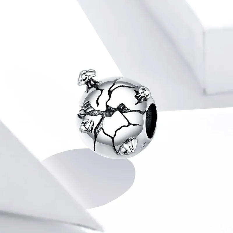 (image for) Pandora Style Protect The Earth Charm - SCC1581 - View 2