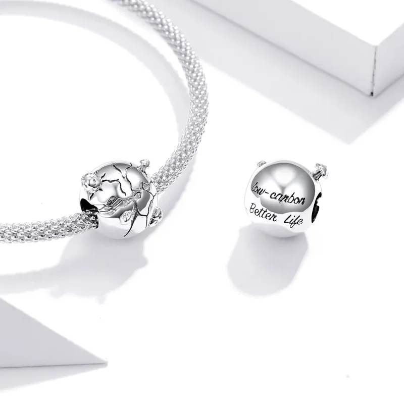 (image for) Pandora Style Protect The Earth Charm - SCC1581 - View 3