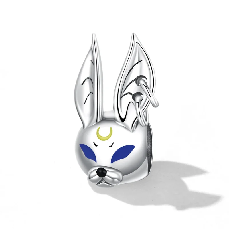 (image for) Pandora Style Punk Wind Beast Rabbit Charm - SCC2269 - View 2