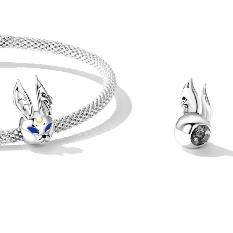 (image for) Pandora Style Punk Wind Beast Rabbit Charm - SCC2269 - View 4