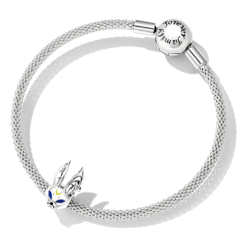 (image for) Pandora Style Punk Wind Beast Rabbit Charm - SCC2269 - View 5