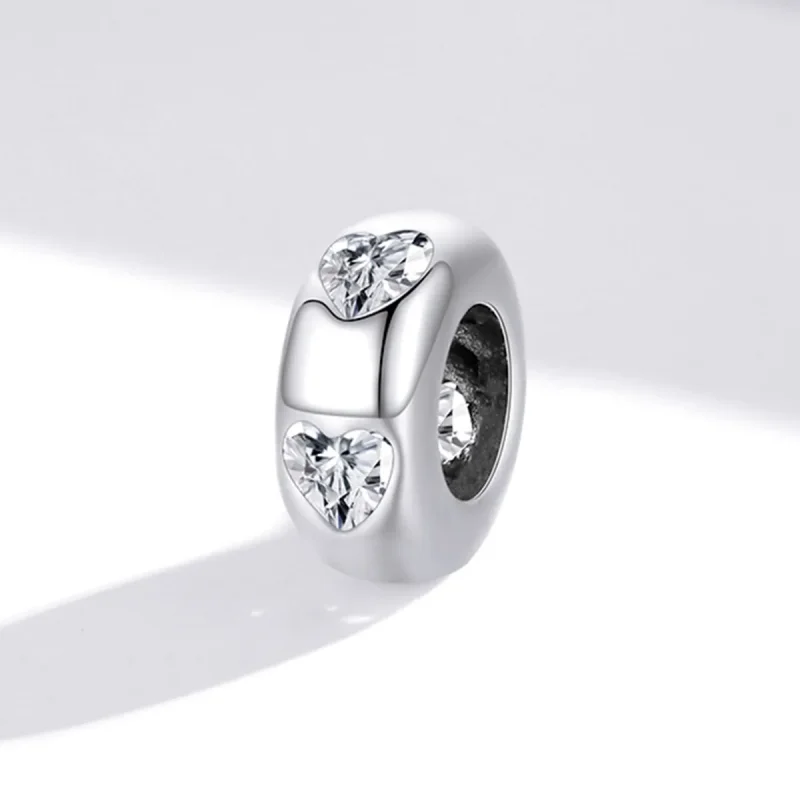 (image for) Pandora Style Pure Heart Charm - SCC1931 - View 2