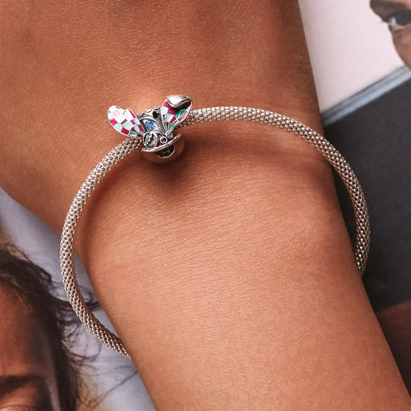 (image for) Pandora Style Rabbit Ears Magic Hat Charm - SCC2243 - View 6