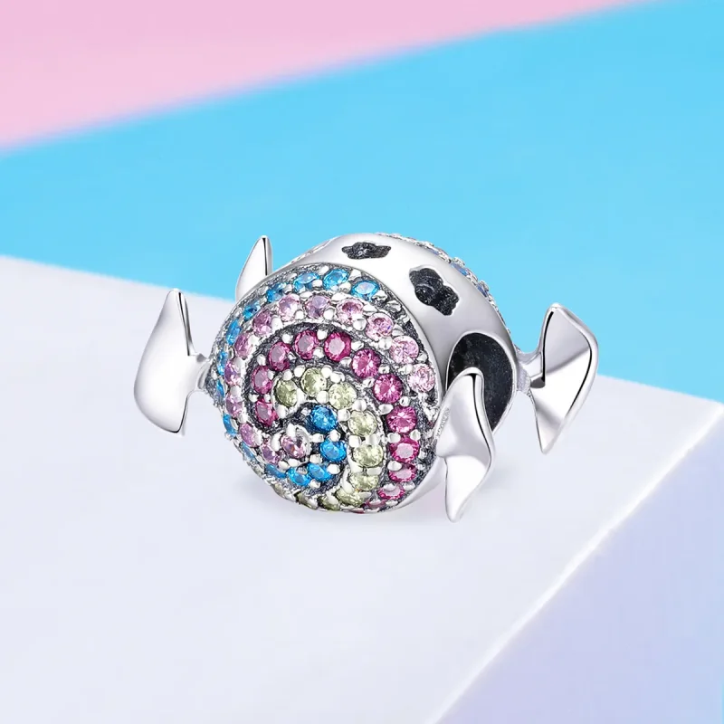 (image for) Pandora Style Rainbow Candy Charm - SCC898 - View 2