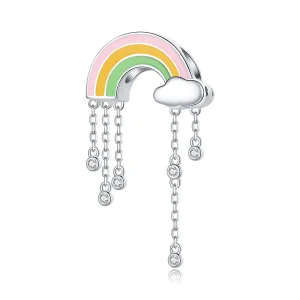 (image for) Pandora Style Rainbow Smile Charm - BSC418