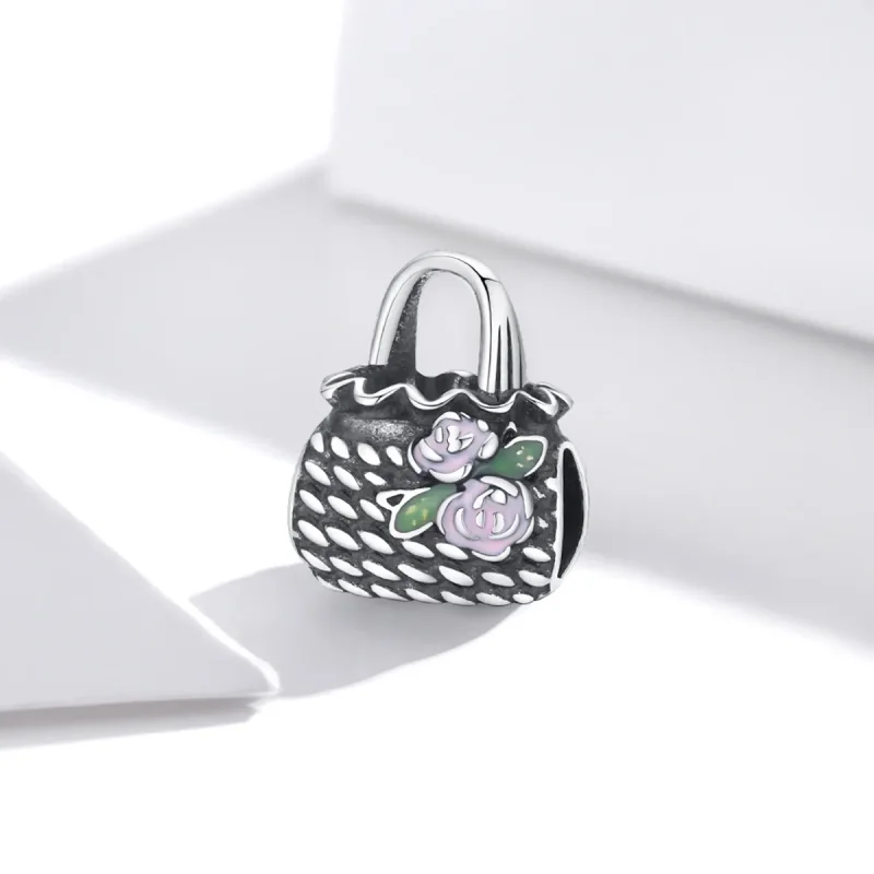 (image for) Pandora Style Retro Bags Charm - SCC1902 - View 2