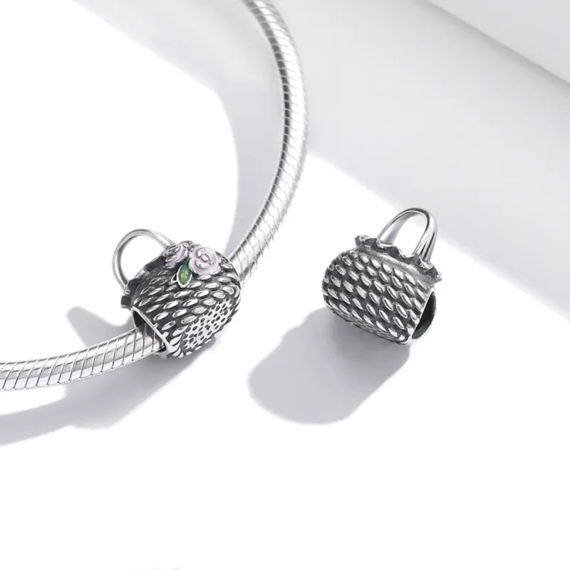 (image for) Pandora Style Retro Bags Charm - SCC1902 - View 4
