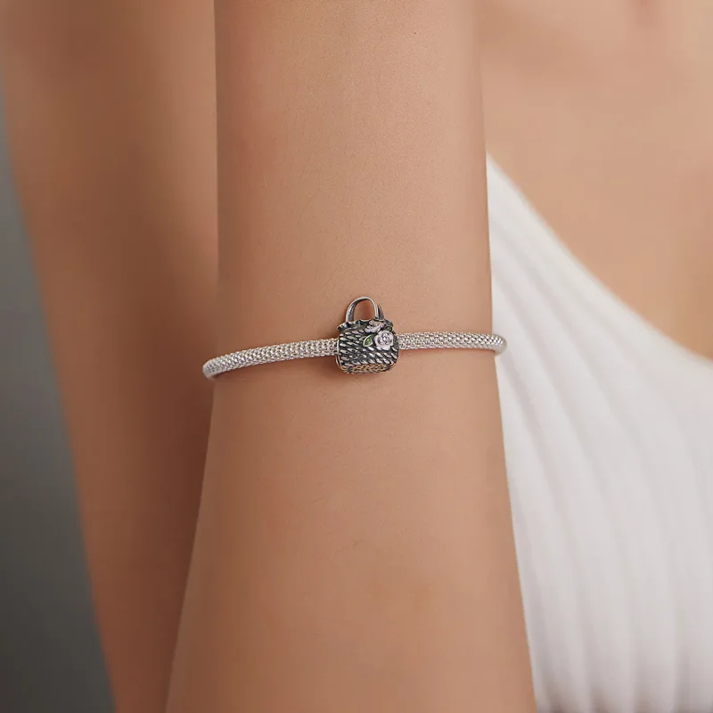 (image for) Pandora Style Retro Bags Charm - SCC1902 - View 5