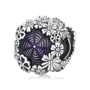 (image for) Pandora Style Retro Flowers Charm - SCC2096