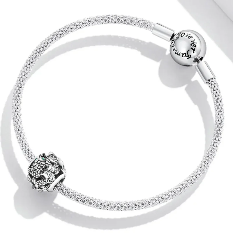 (image for) Pandora Style Retro Spirit Snake Charm - SCC2135 - View 3