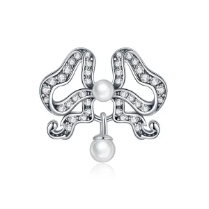 (image for) Pandora Style Romantic Bow Charm - SCC1785